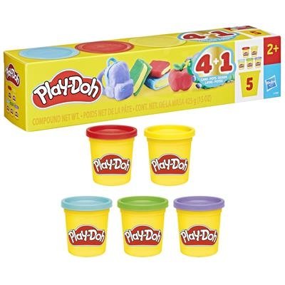 PLAY-DOH plastilinas Atgal į mokyklą, 5 vnt, G18605L0 