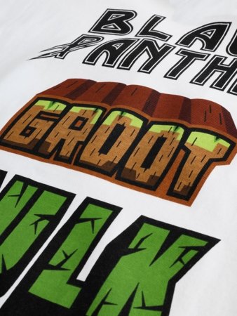 NEXT MARVEL marškinėliai, F34104, 98 cm 