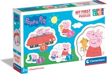 CLEMENTONI dėlionė My First Puzzles Peppa Pig 20829 