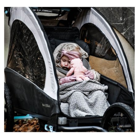 BABYTROLD sportinis vežimėlis ROADRUNNER 3in1,  Black/Grey, 14-08S 