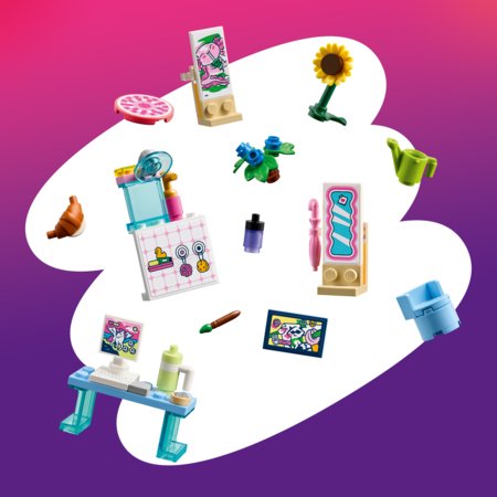 42697 LEGO® Friends Kūrybiškas lėlių namų lagaminėlis 