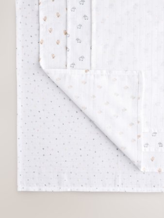 NEXT pašluostukas muslininis, 4 vnt., K86335, cm cm 