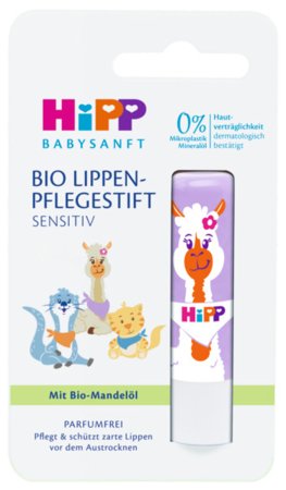 HiPP ekologiškas lūpų balzamas BABYSANFT, 4,8 g., 90210 