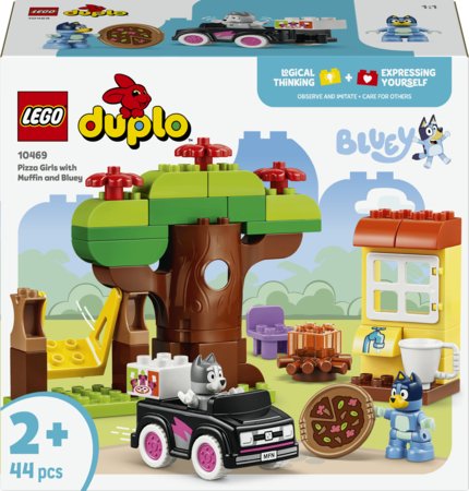 10469 LEGO® DUPLO® Bluey „Picų pardavėjos“ su Muffin ir Bluey 