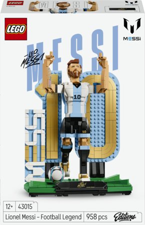 43015 LEGO® Editions Lionel Messi – futbolo legenda 