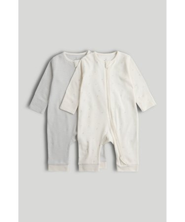 MOTHERCARE šliaužtinukas ilgomis rankovėmis 2 vnt., AV87401 cm 