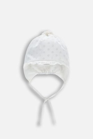 COCCODRILLO kepurė ACCESSORIES SUMMER GIRL, balta, WC5364903ALG-001-044, 44 cm 