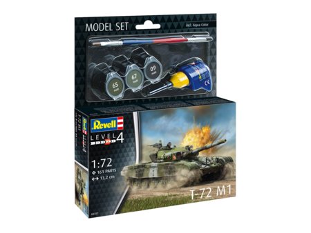 REVELL modelis T-72 M1, 63357 