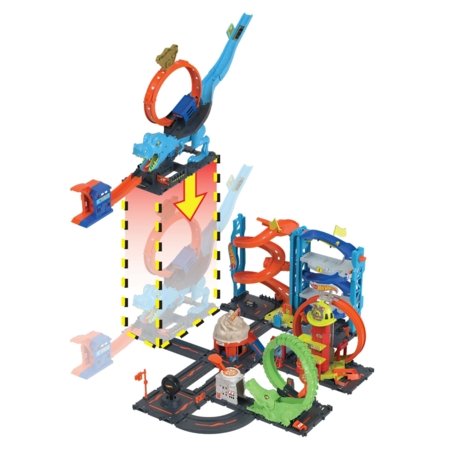 HOT WHEELS rinkinys Dinozauras su kilpa, HKX42 HKX42
