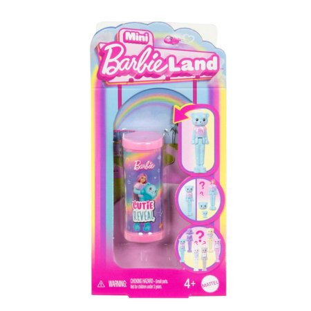 BARBIE Land Color Reveal mini siurprizas marškinėlių serija, JCR15 