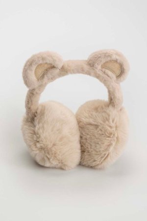 COCCODRILLO ausų apdangalas - ausinės ACCESSORIES, kreminės, ZC5317104ACC-002-000, one size 