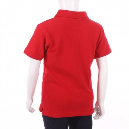 MAMAJUM polo marškinėliai trumpomis rankovėmis, 10-000005, raudoni, 152/158 cm 