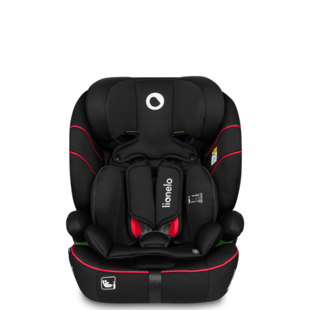 LIONELO automobilinė kėdutė LEVI I-SIZE, Sporty black,  76-150 cm., LO-LEVI I-SIZE 