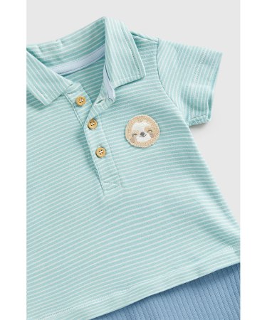 MOTHERCARE šliaužtinukas trumpomis rankovėmis, GF257 