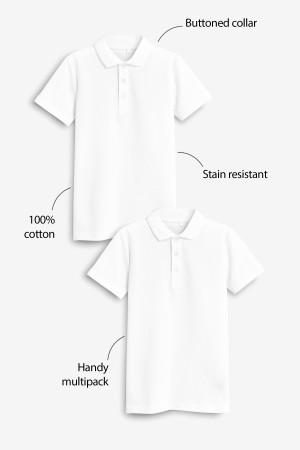 NEXT polo marškin?liai tr.r. 2vnt. 163825 16382506