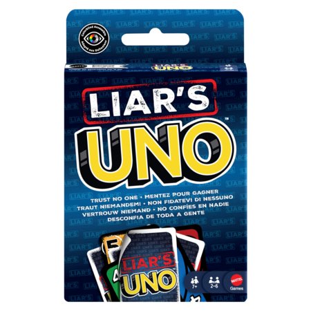 MATTEL GAMES UNO kortos Liar’s, JLH43 