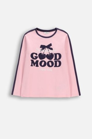 COCCODRILLO marškinėliai ilgomis rankovėmis, rožiniai, WC6143103SGJ-007-152, 152 cm 