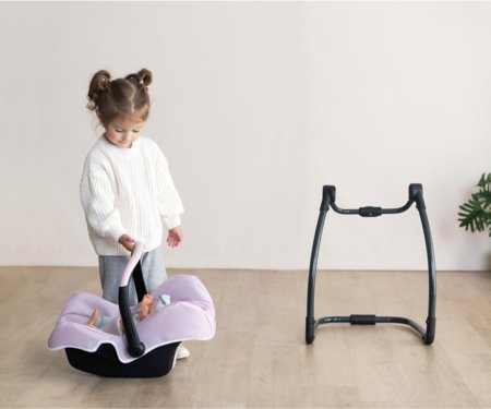 SMOBY kėdutė lėlėms 3in1, rožinė, 7600240242 
