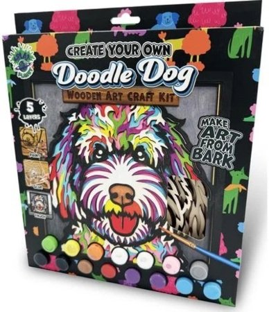 SPLAT PLANET 3D medinis kūrybinis rinkinys Doodle Dog, SP48189 