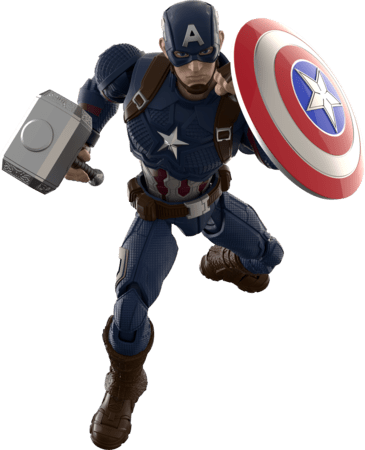 Blokees transformeris  Marvel Heros - Champion Class Captain America, 81115 