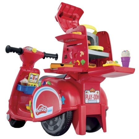 PLAY DOH rinkinys Picos pristatymo motoroleris, F88035L0 