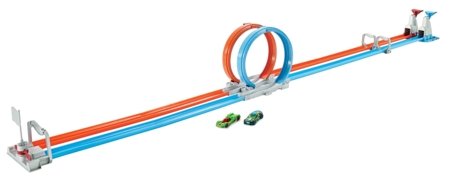 HOT WHEELS rinkinys Double Loop Dash, GFH85 
