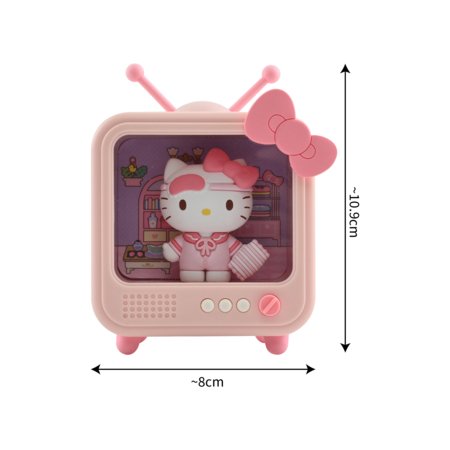 YUME Hello Kitty and Friends figurėlė šviečiančiame televizoriuje, asort., 11950 