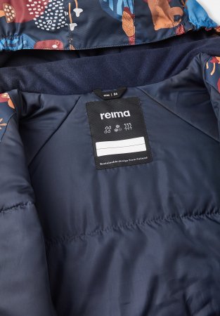 REIMA žieminis lauko kombinezonas PUHURI, tamsiai mėlynas, 86 cm, 5100116A-6988 5100116A-6988-74