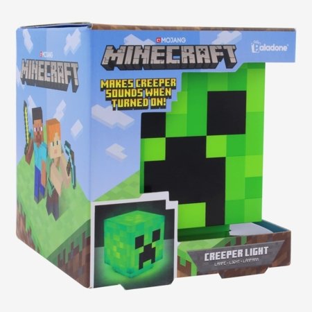 PALADONE MINECRAFT Creeper dekoratyvinis LED šviestuvas, PP6595MCFVNV4 