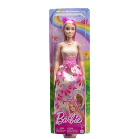 BARBIE Dreamtopia princesė rausva suknele, HRR08 