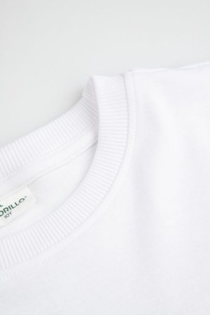 COCCODRILLO marškinėliai trumpomis rankovėmis, balti, WC6143201EJB-001-140, 140 dydis 