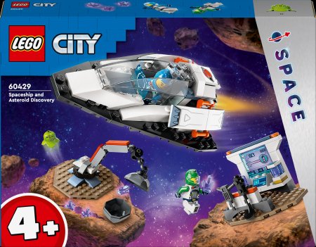 60429 LEGO® City Erdvėlaivis Ir Rastas Asteroidas 