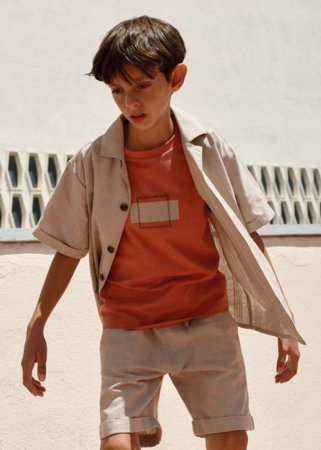 MAYORAL marškinėliai trumpomis rankovėmis, copper, 6.028-96, 152  cm 