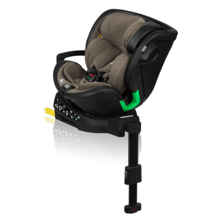 LIONELO automobilinė kėdutė HARMONY I-SIZE, Green olive leather, 40-150 cm., LO-HARMONY I-SIZE 