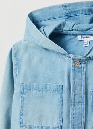 OVS BOY9-36M SHIRTS L/S 2M 30-36 BLUE 001819392 001819392