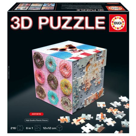 EDUCA 3D delionė Cube Estetika, 216 det., 20125 