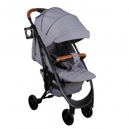 MILLI Ride vežimėlis, light grey 4752062146313