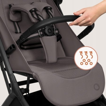 LIONELO sportinis vežimėlis SIA, Beige taupe, LO-SIA 