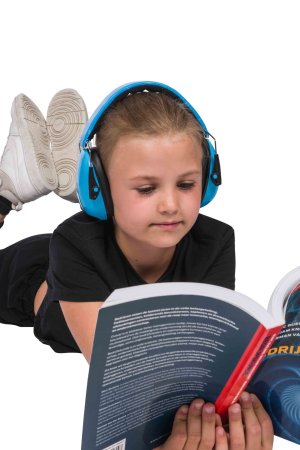 DOOKY Apsauginės ausinės vaikams 3+ m. blue, 3001123 