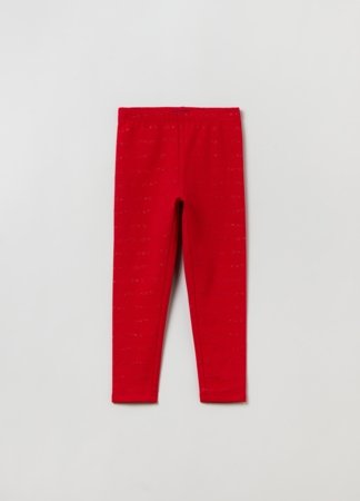 OVS 1 EN GIRL 3-10Y LEGGINGS 9-10 RED 001911832 