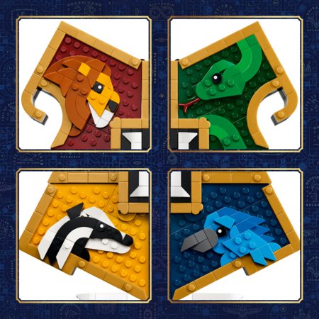 76462 LEGO® Harry Potter™ Hogvartso koledžų herbas 