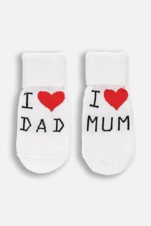 COCCODRILLO kojinės, baltos, WC6382222SOG-001-003, 3/4 cm 