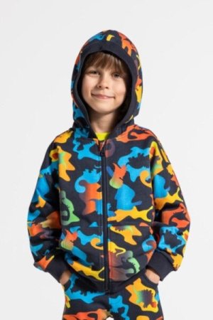COCCODRILLO džemperis DIGITAL BOY KIDS, multicoloured, ZC4132401DBK-022-122, 122 cm
