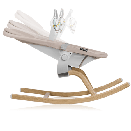 LIONELO universali maitinimo kėdutė DALIA, Grey stone natural, LO-DALIA SET 