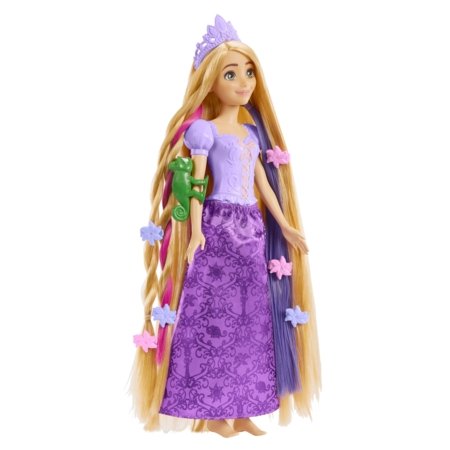 DISNEY PRINCESS lėlė Rupunzelė su spalvų keitimo funkcija, HLW18 HLW18
