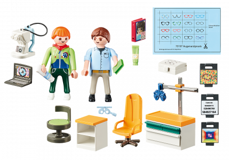 PLAYMOBIL CITY LIFE okulistas, 70197 70197