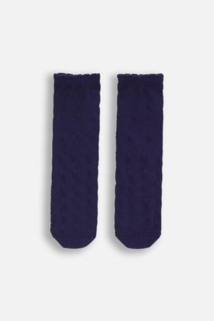 COCCODRILLO kojinės SOCKS GIRL, mėlynos, ZC5382201SOG-015-023, 23 cm 