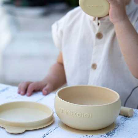 MINIKOIOI indų rinkinys BLW I, Bubble Beige, 101350007 