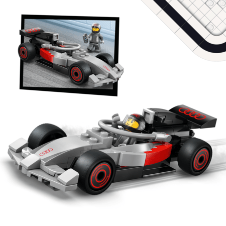60493 F1® DISPLAY TRUCK WITH AUDI F1® RACE CAR 