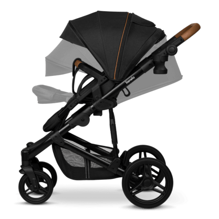 LIONELO universalus vežimėlis MARI TOUR 2in1, Black onyx, LO-MARI TOUR 2IN1 